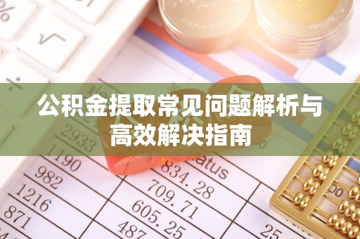 城西公积金提取常见问题解析与高效解决指南