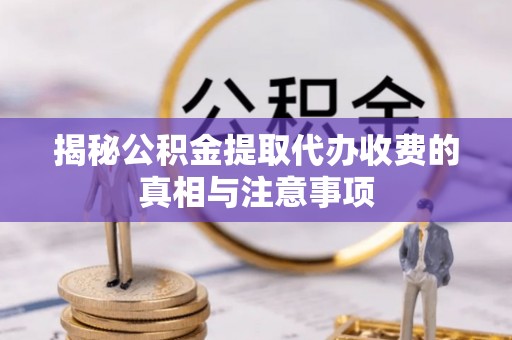 城西揭秘公积金提取代办收费的真相与注意事项